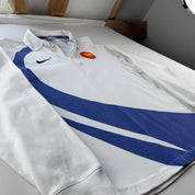 2007 Nike Embroidered France Rugby Polo Shirt S