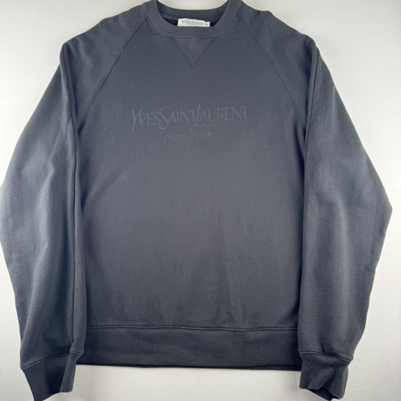Yves Saint Laurent YSL Spellout Thick Crewneck Jumper XL
