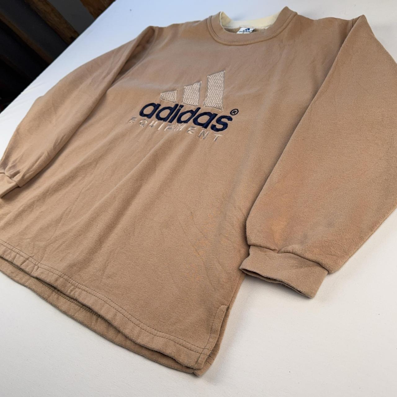 Adidas Sweatshirt in Beige Size