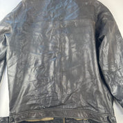 Polo Ralph Lauren Sheepskin Leather Harrington Jacket with Plain Lining L