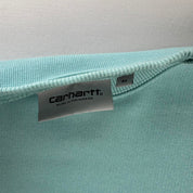 Carhartt WIP Turqoise Pocket Logo Sweatshirt M