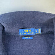 Polo Ralph Lauren Estate Rib Navy Quarter Zip Jumper XL