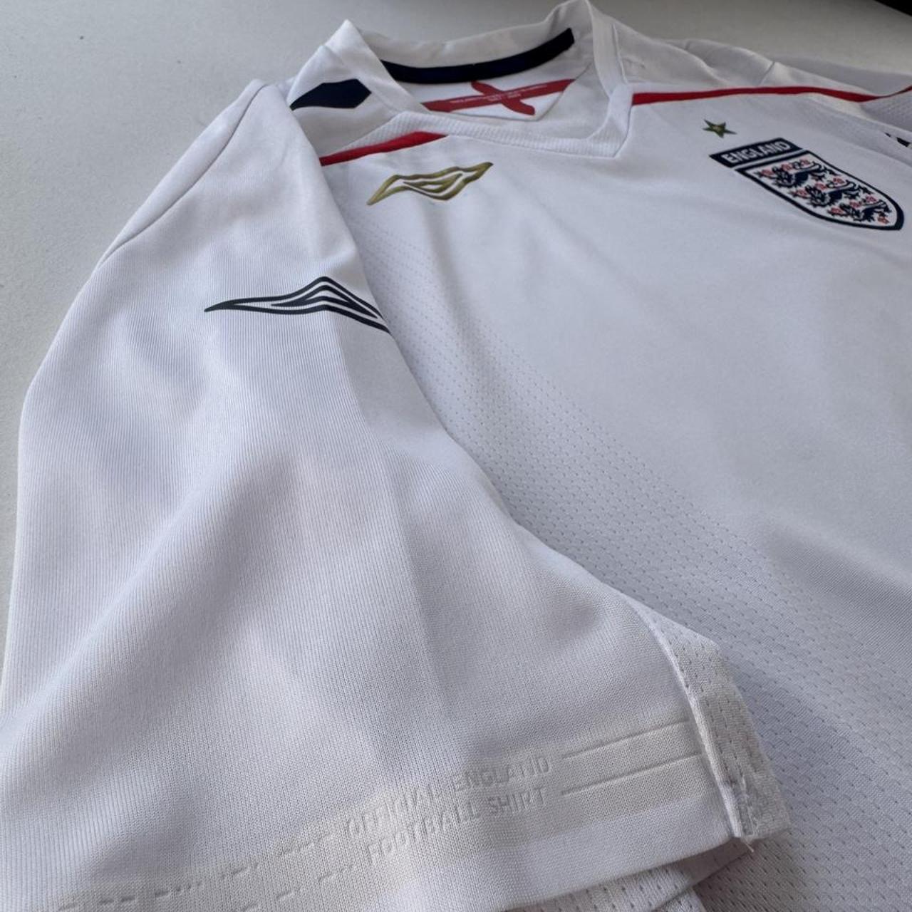 2007-09 Umbro England Football Home Shirt L