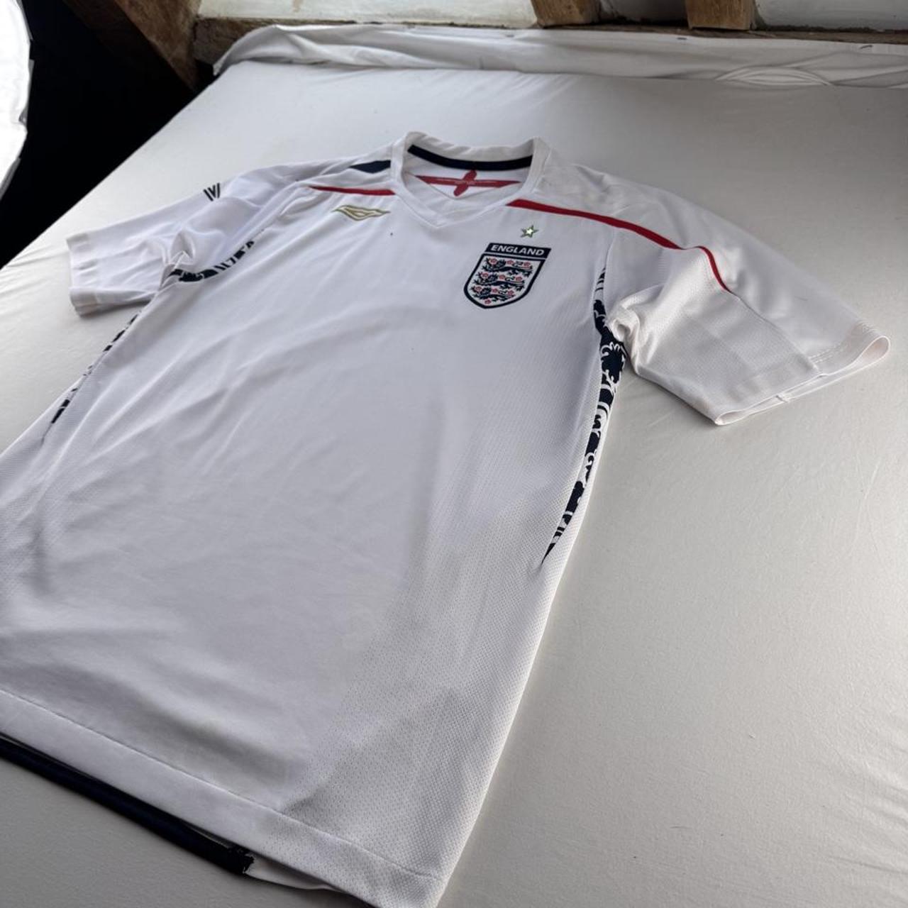 2007-09 Umbro England Football Home Shirt L