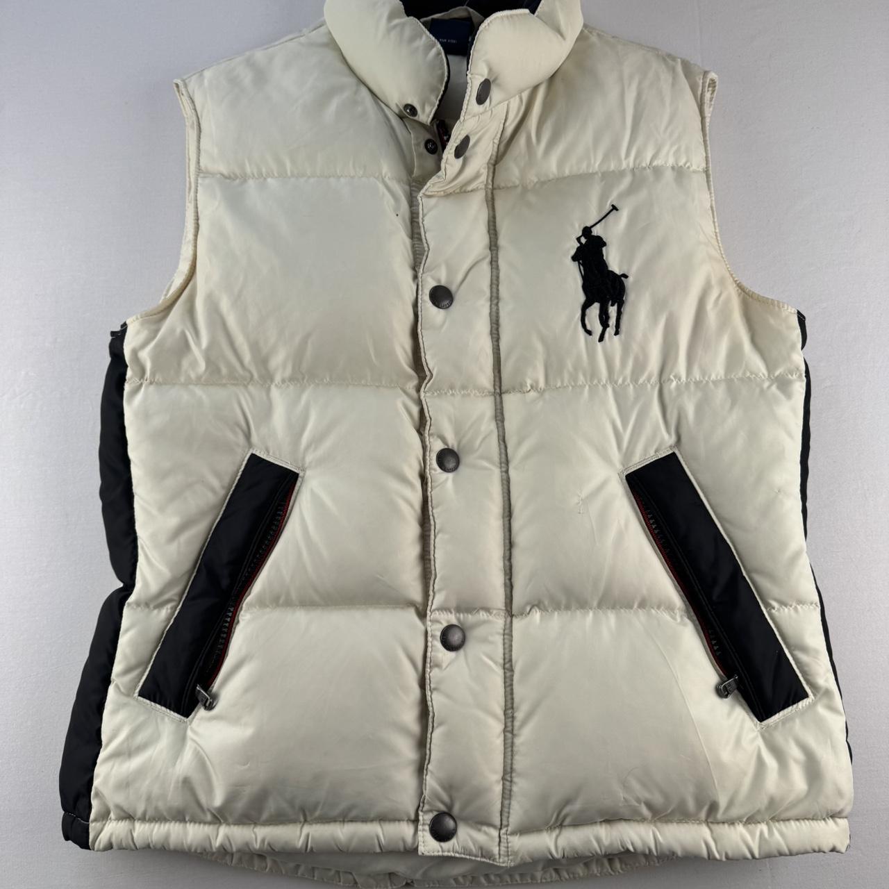 Womens Polo Ralph Lauren Cream Gilet M