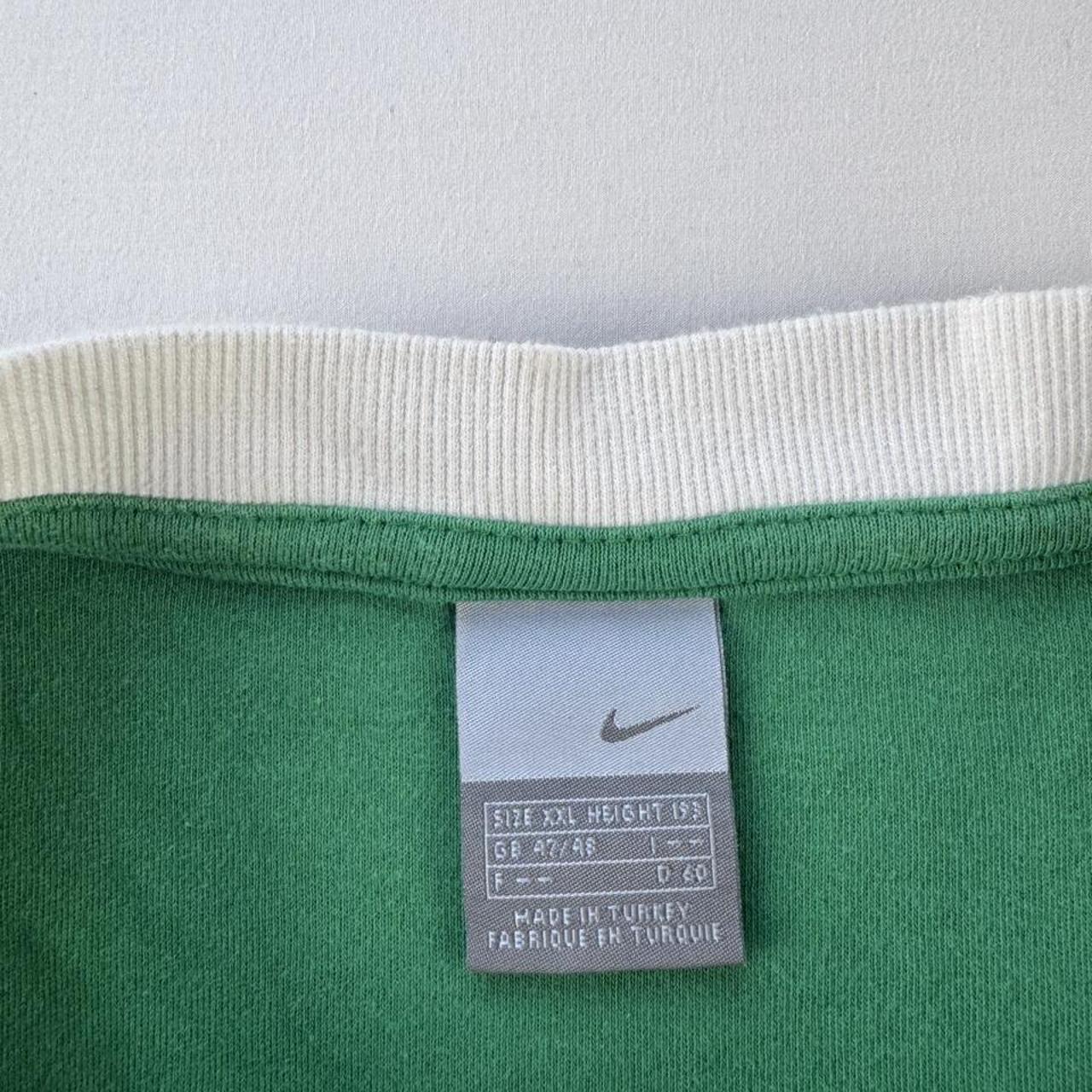 2003 Nike Embroidered Brazil Swoosh Oversized Heavy T-Shirt XXL