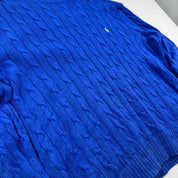 Polo Ralph Lauren Crewneck Knit Sweater in Blue Size XL