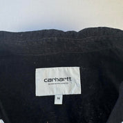 Black Carhartt WIP Long Sleeve Madison Corduroy Button Down Shirt M