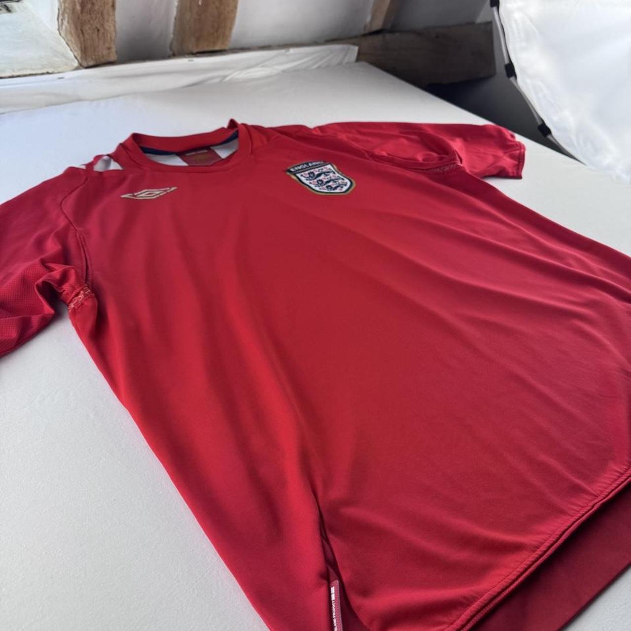 2007-09 Umbro England Away Jersey XL