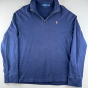 Polo Ralph Lauren Embroidered Pony Quarter Zip Fleece M