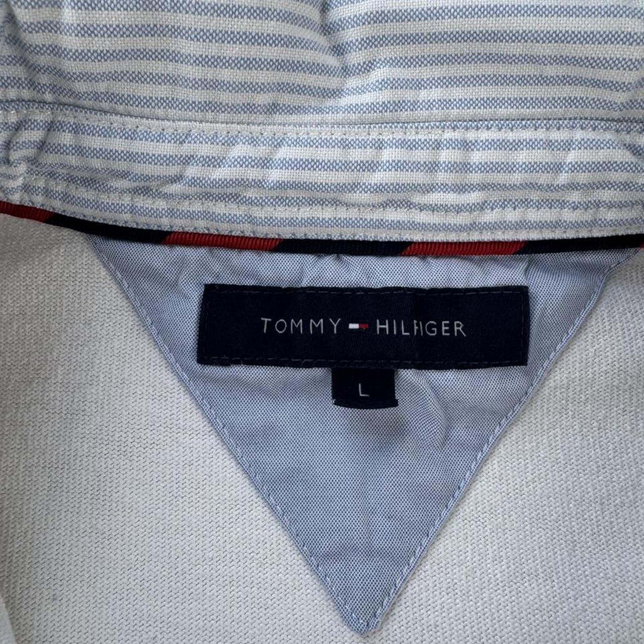 Tommy Hilfiger Embroidered Spellout Rugby Polo L