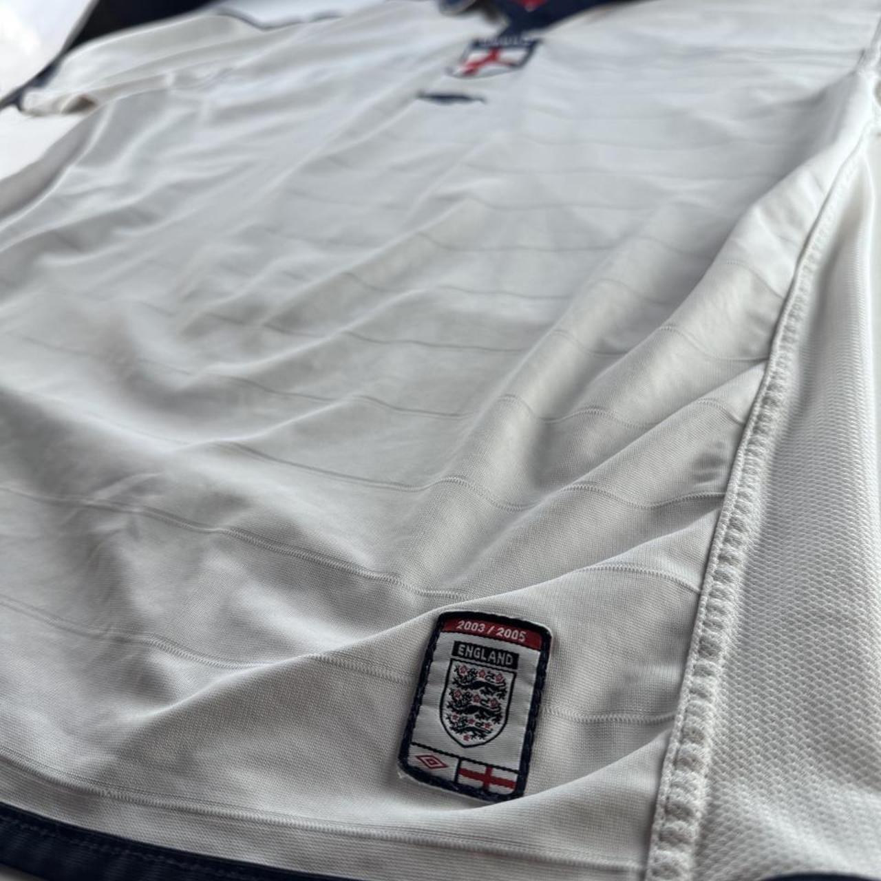 2003/05 England Umbro Reversible Playing Jersey XXL