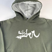 1990s Quiksilver Spellout Heavyweight Hoodie L