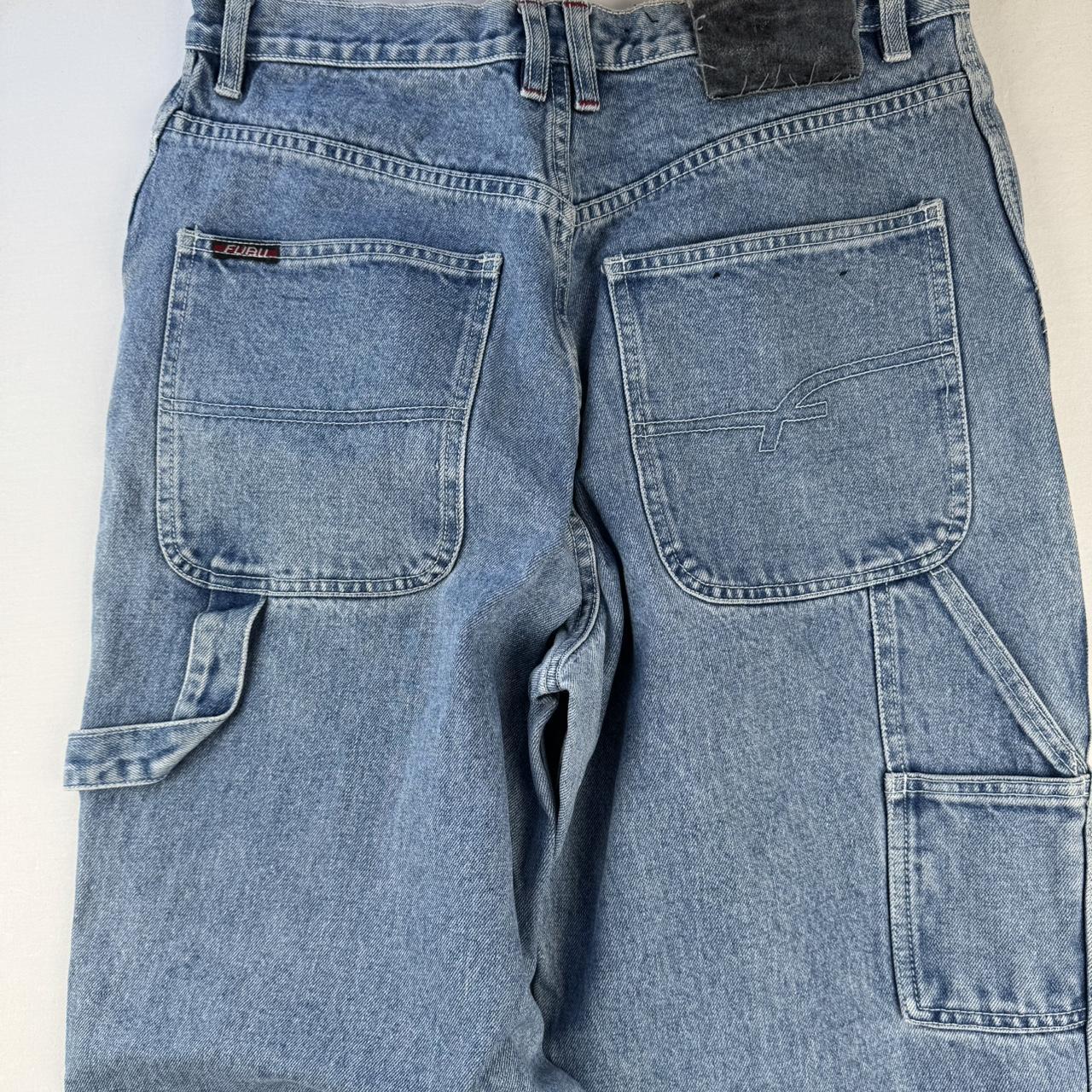 Rare Early 2000s Fubu Carpenter Baggy Jeans 34L 34W