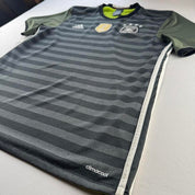Germany Adidas 2016-17 Away Striped Playing Shirt XL