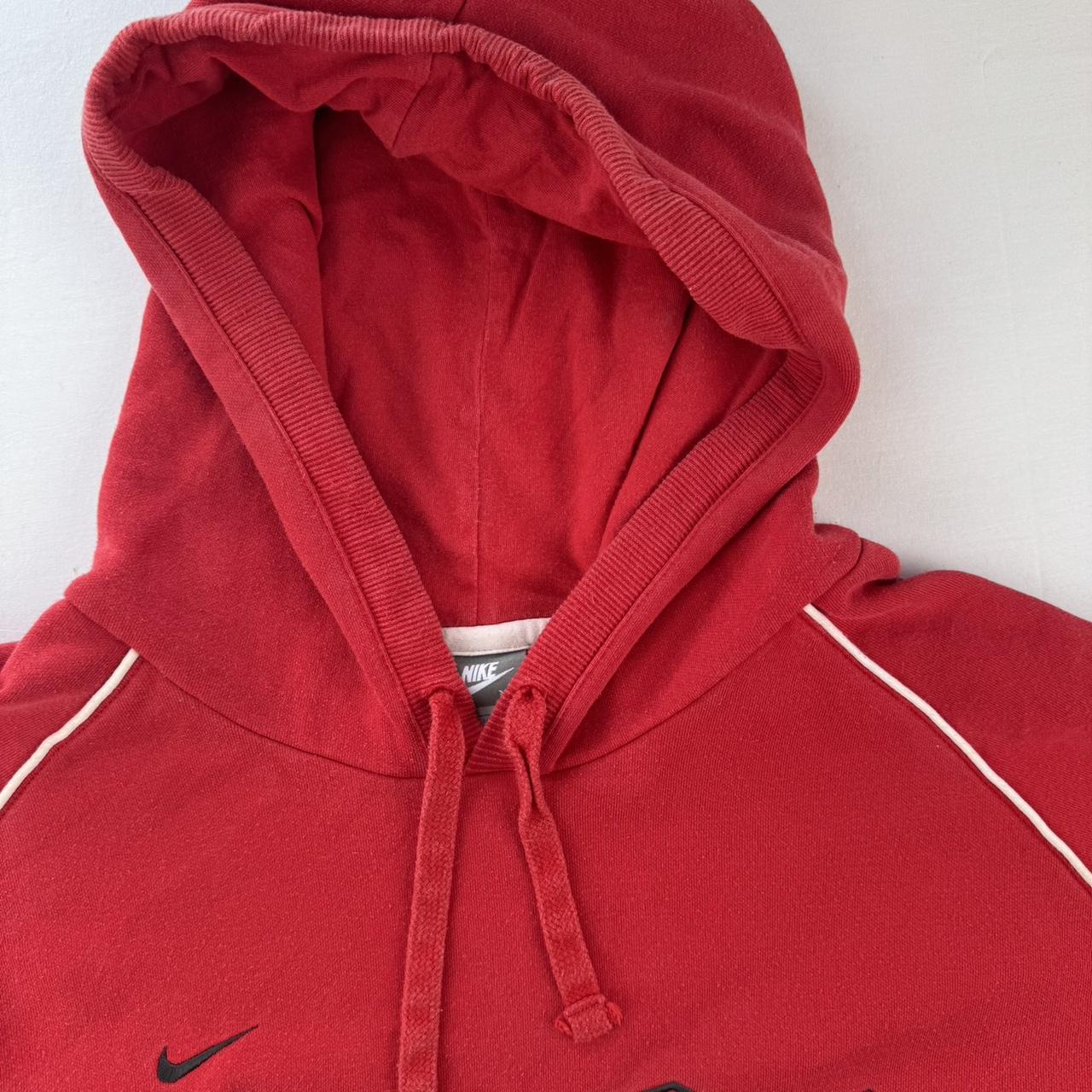Nike 2000s Cortez Embroidered Spellout Hoodie XL