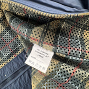 Modern Barbour Navy Durham Stowaway Jacket L