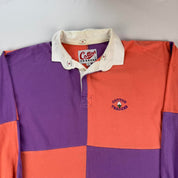 1990s Cotton Traders Embroidered Rugby Polo L