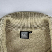 Quiksilver Embroidered Spellout Knitted Full Zip XL