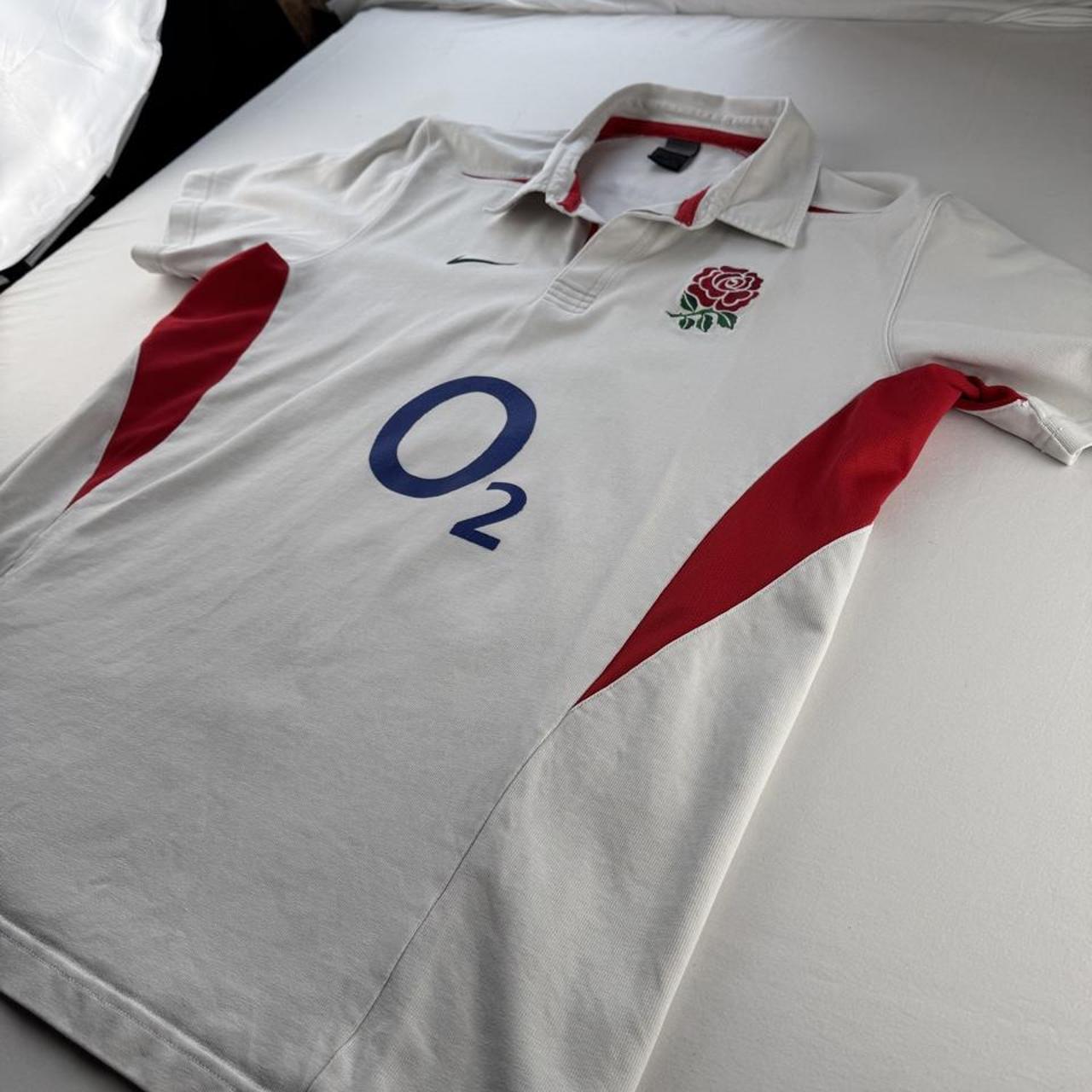 2003 England Rugby O2 Embroidered Rugby Polo XXL