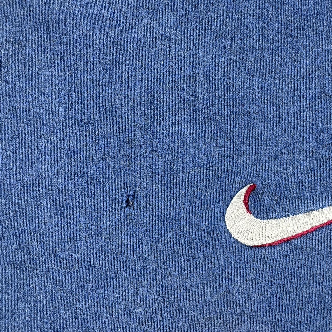 Distressed 1990s Nike Embroidered Swoosh Sweatshirt S