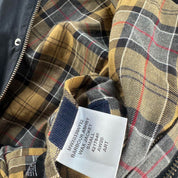 Barbour Ashby Wax Jacket Small Dark Navy S