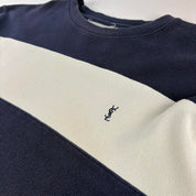 Yves Saint Laurent Striped Cotton Crewneck L