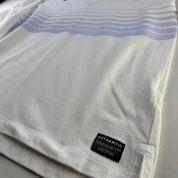 2009 Nike France Rugby Striped Rugby Polo Shirt L