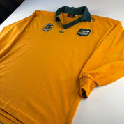 1991-93 Canterbury Australian Rugby Wallabies Rugby Polo XL