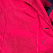 Canada Goose black Montebello parka jacket with fur-lined hood and logo patch.