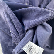 Purple Carhartt WIP Long Sleeve Madison Corduroy Button Down Shirt L