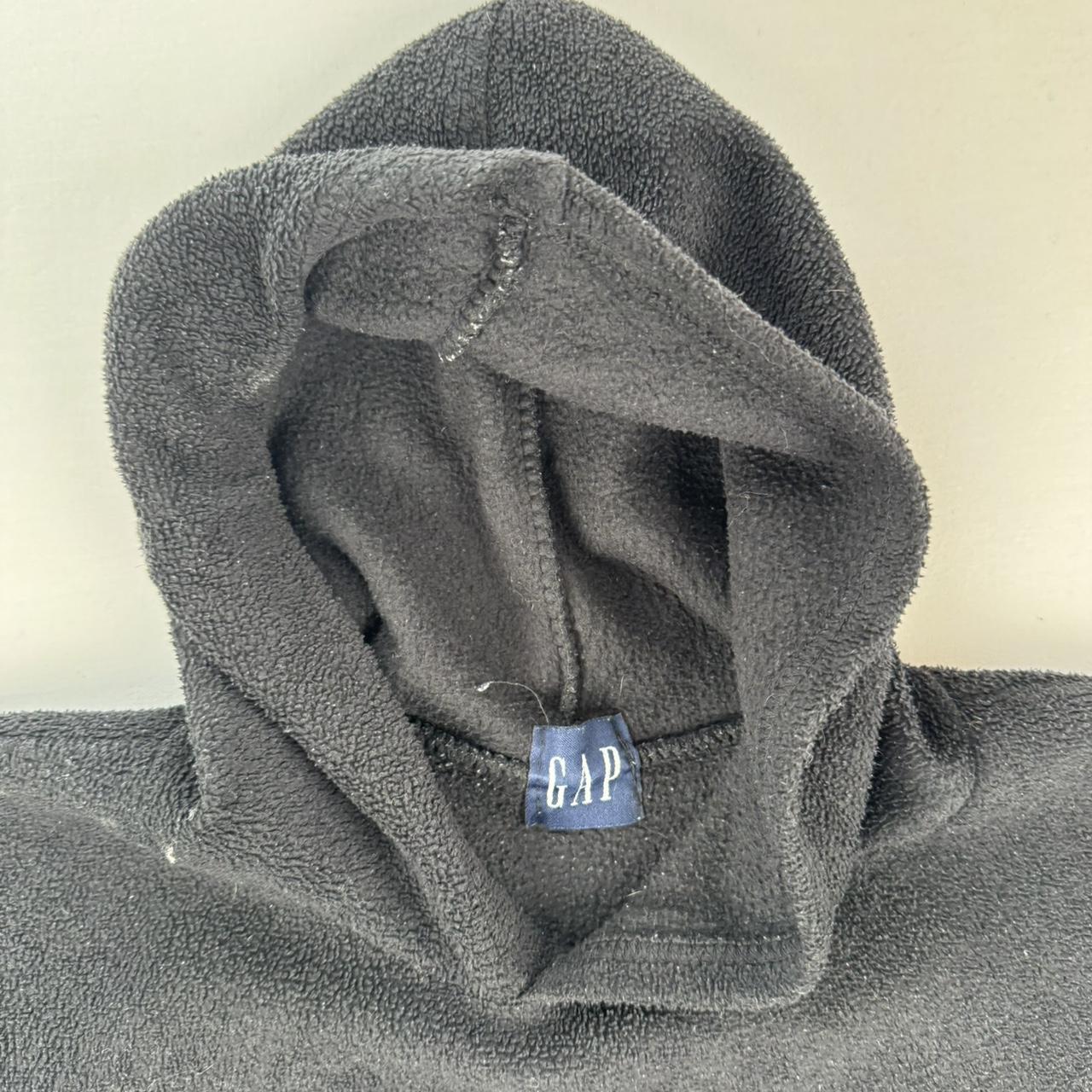 GAP Embroidered Spellout Fleece Hoodie L
