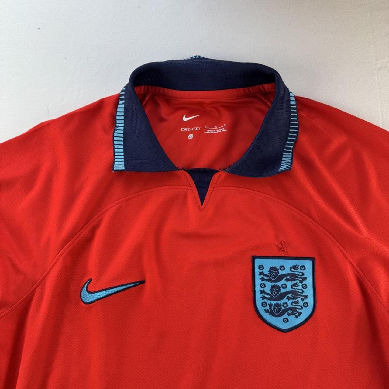 Nike England 2022-23 Away Playing Shirt L