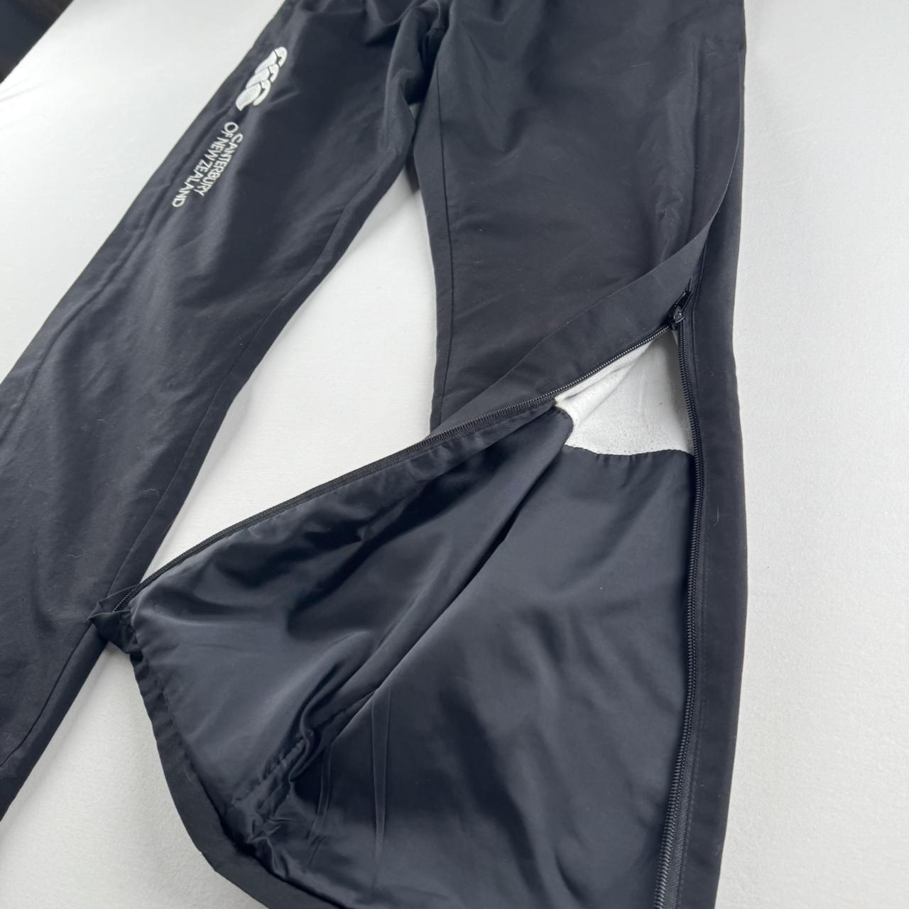 Black and White Un Cuffed Canterbury Joggers Size 8