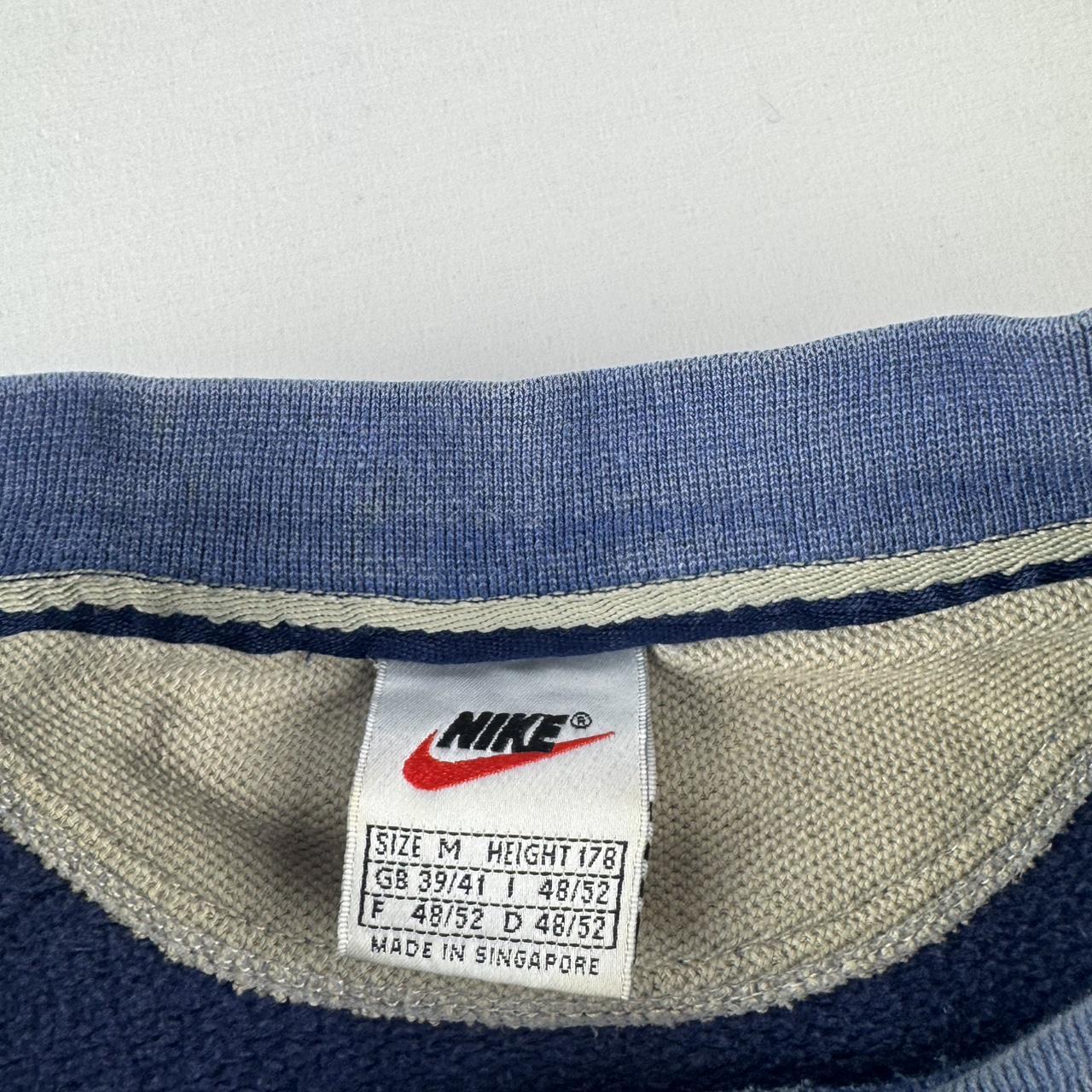 Distressed 1990s Nike Embroidered Swoosh Sweatshirt S