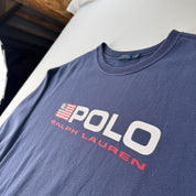 Polo Ralph Lauren Print Spellout Oversized Sweatshirt S