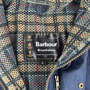 Modern Barbour Navy Durham Stowaway Jacket L