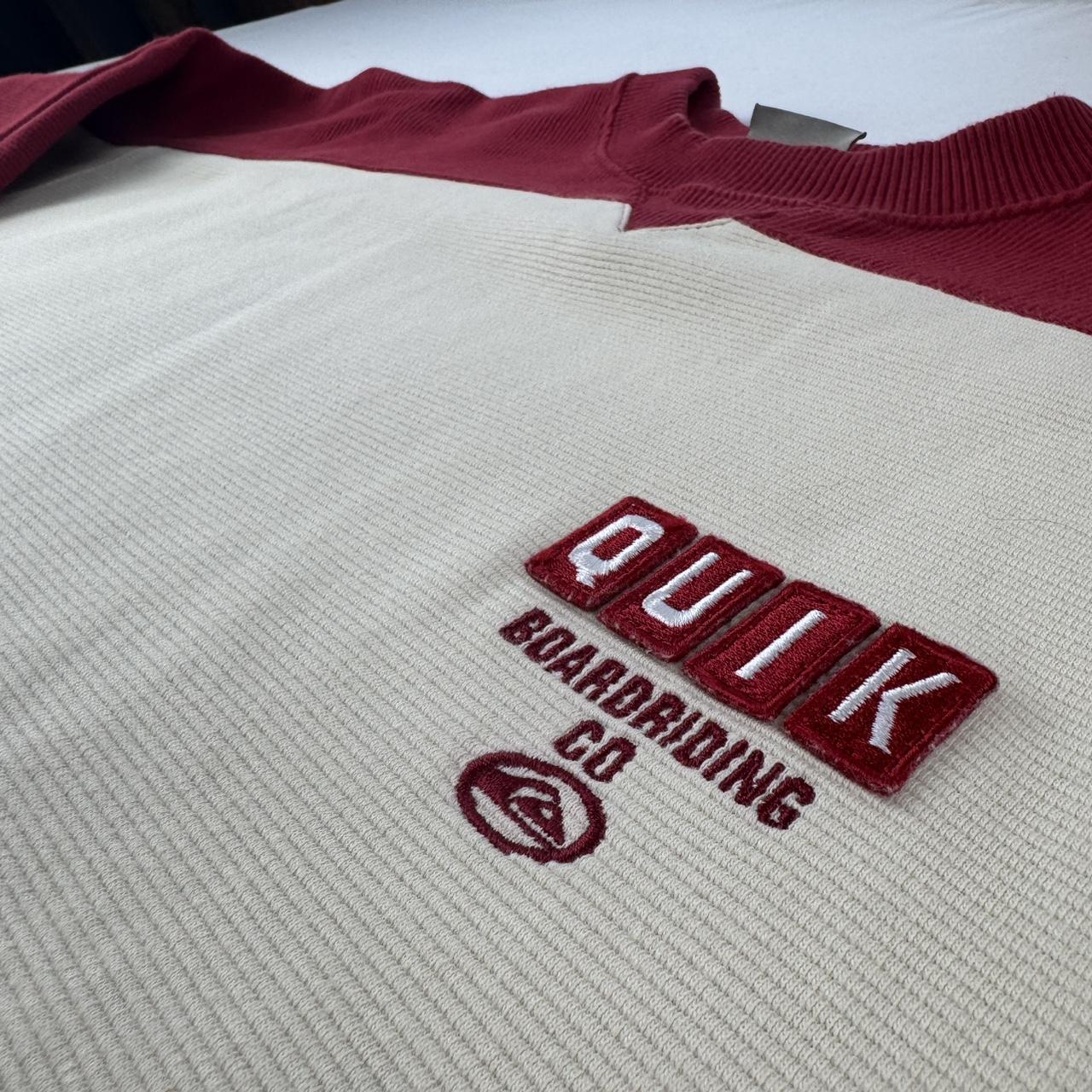 2000s Quiksilver Boarding Co Embroidered Sweatshirt XL