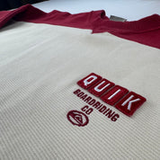 2000s Quiksilver Boarding Co Embroidered Sweatshirt XL