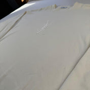 Yves Saint Laurent Crewneck Sweatshirt in White Size M