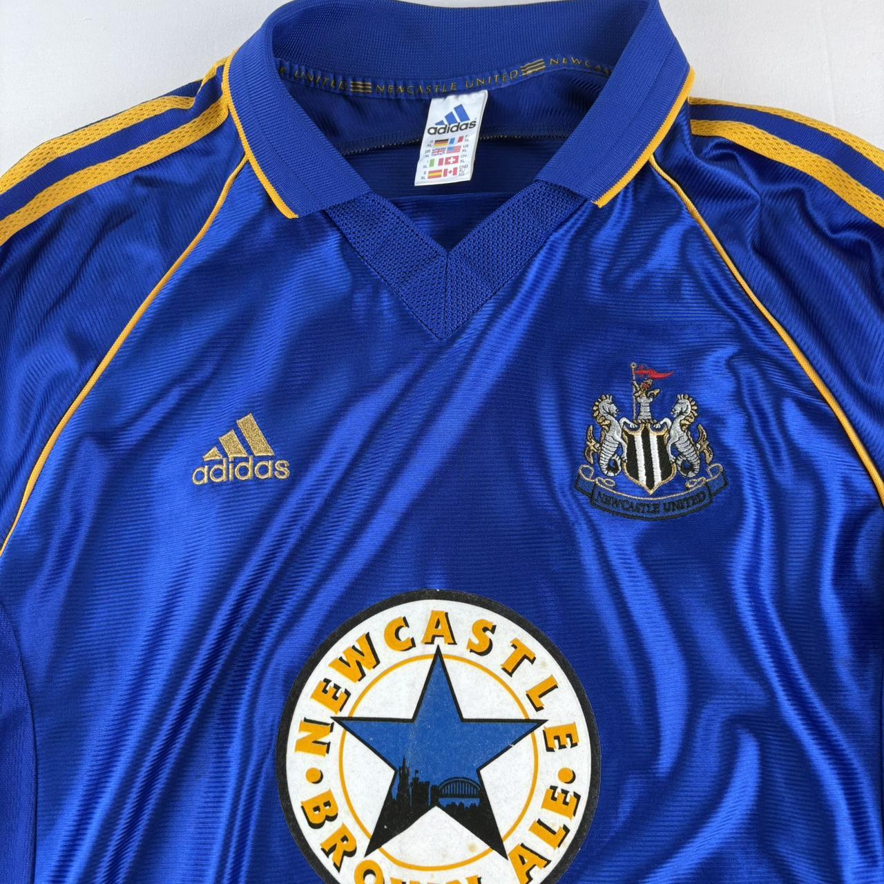 1998 Newcastle United Brown Ale Adidas XL
