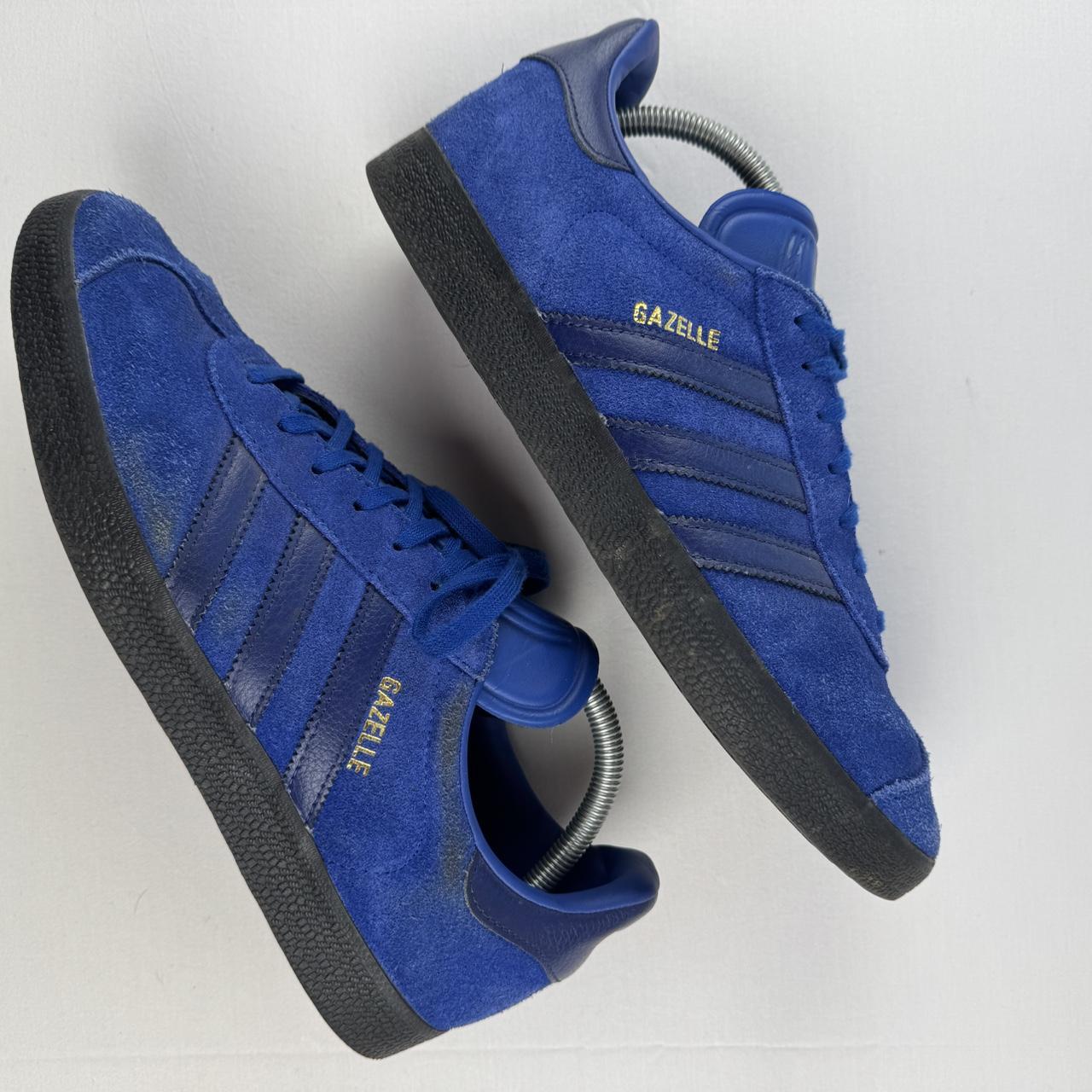 Adidas Gazelle Royal Blue and Black UK10