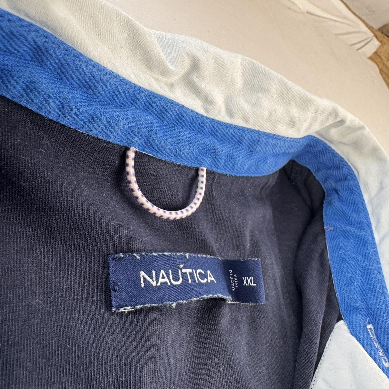 Nautica Short Sleeve Striped Rugby Polo XXL