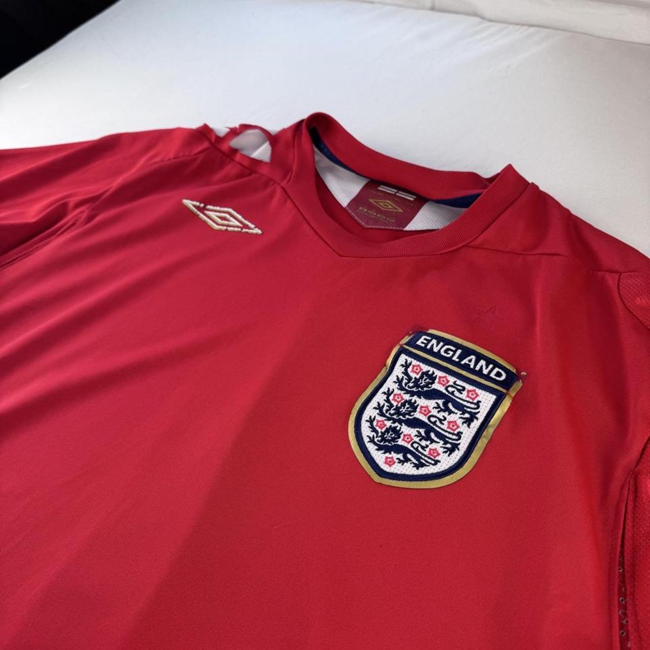 2007-09 Umbro England Away Jersey XL