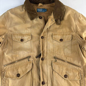 Early 2000s Polo Ralph Lauren Workwear Canvas Jacket with Corduroy Trim L