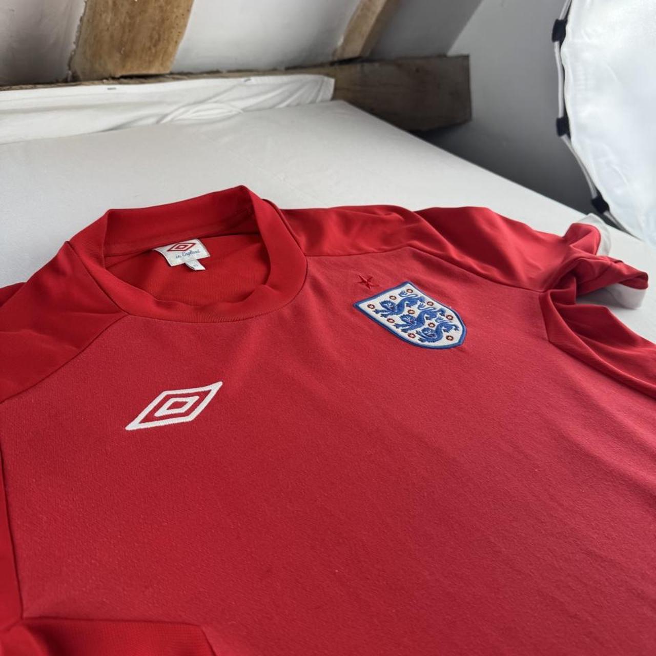 England Umbros 2010s Football Away Jersey