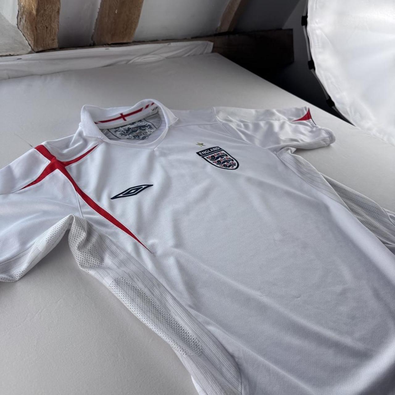 2005-07 Umbro England Football Home Jersey M