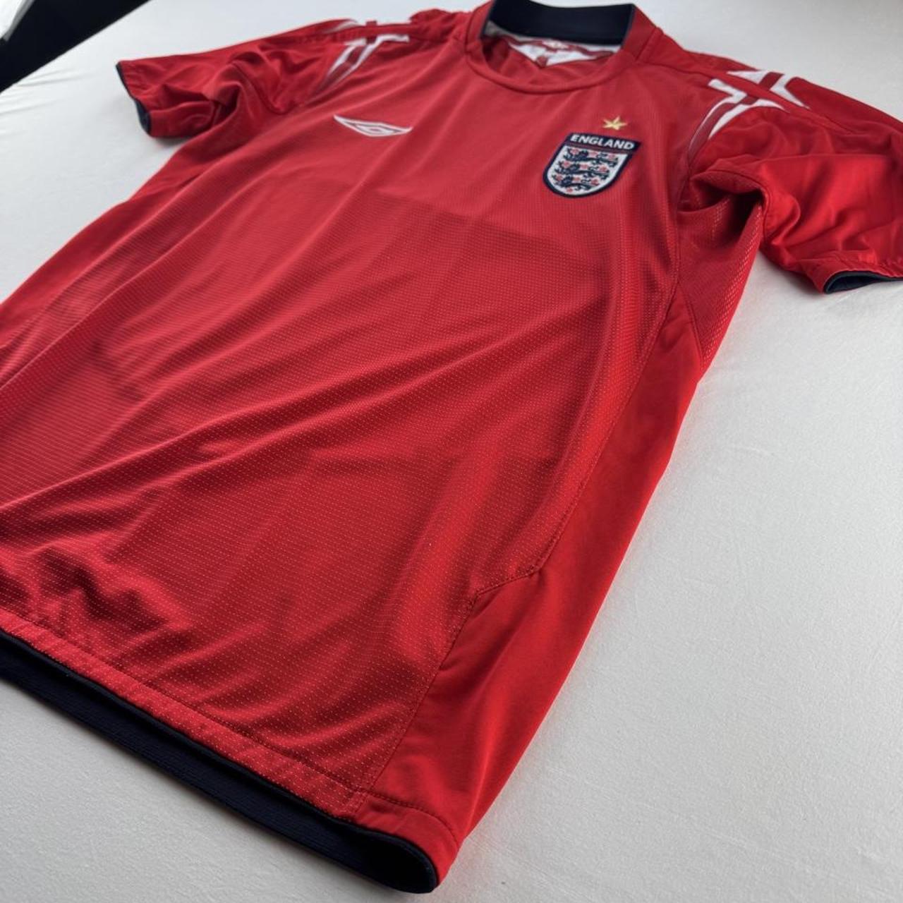 2004-06 Umbro England Away Playing Shirt S
