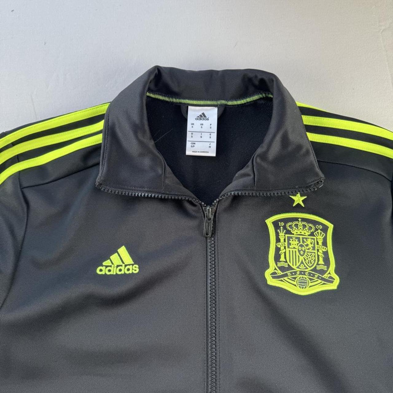 Adidas 2011-12 Embroidered Spain Tracksuit Top S