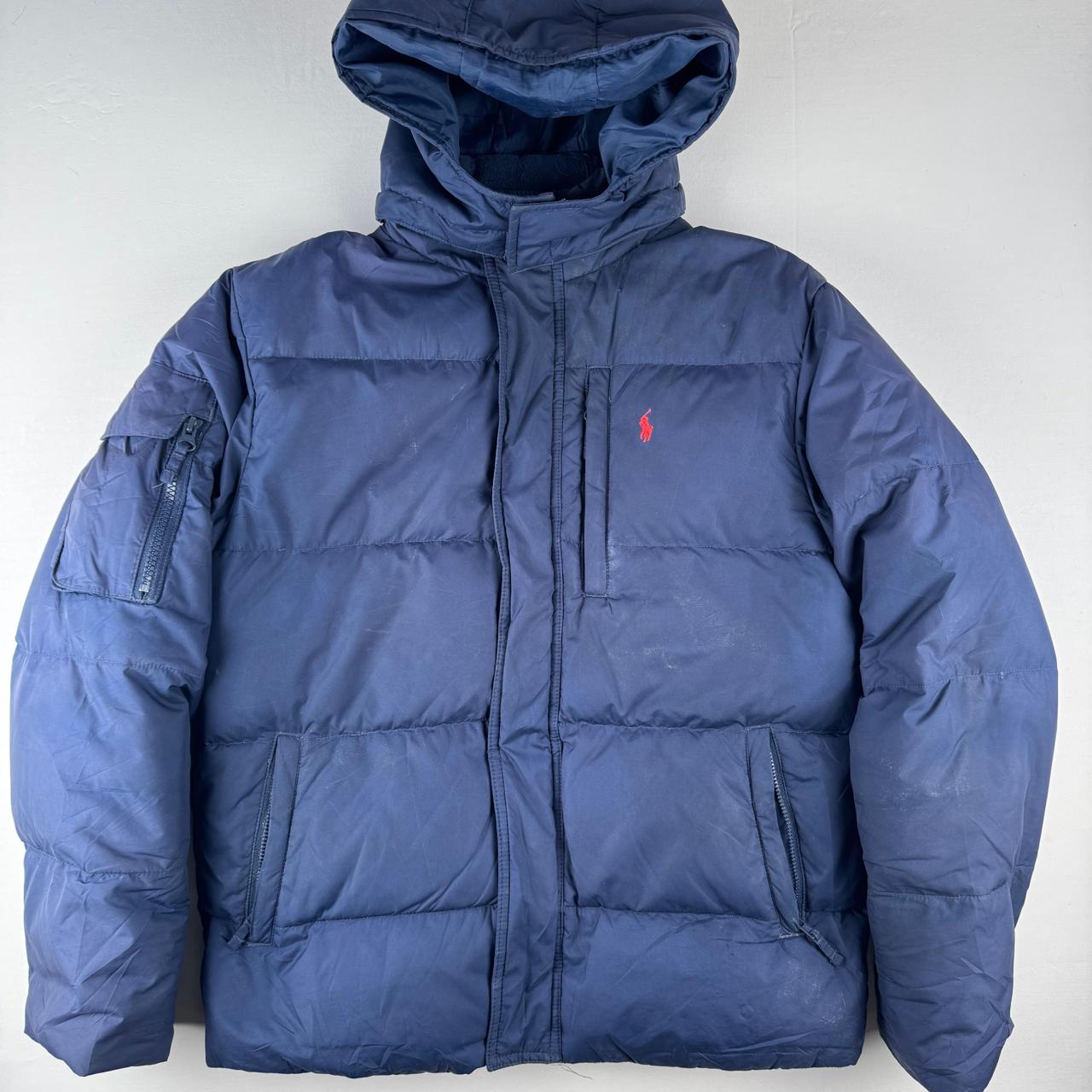 Polo Ralph Lauren Puffer Jacket in Navy Size S